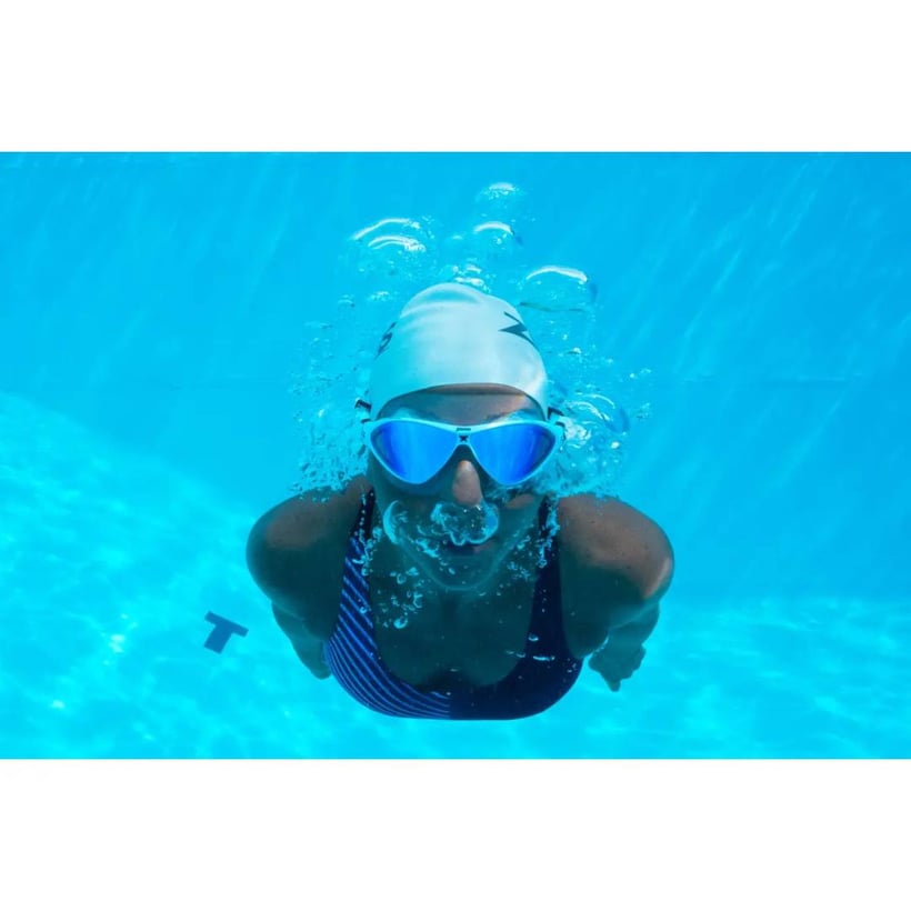 Zoggs Horizon Flex Titanium Zwemmasker Wit Blauw