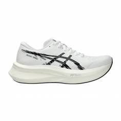 Zapatillas Asics Magic Speed 4 Blanco Negro SS25 Mujer
