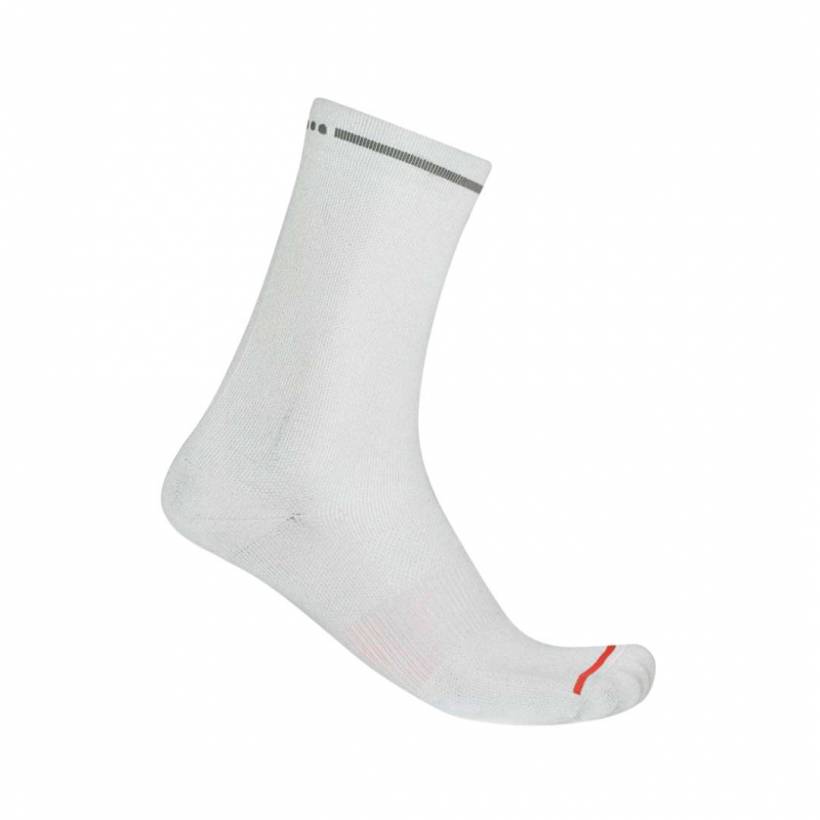 Castelli Premio Evo 18 Socken Weiß