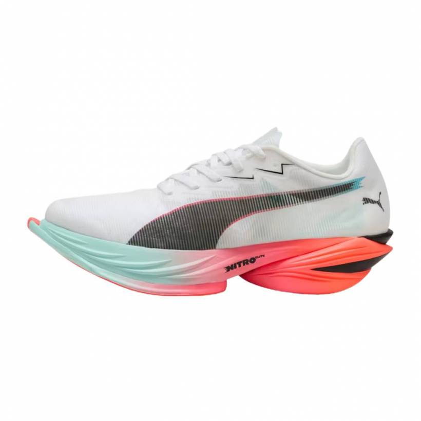 Buty Puma Fast-R NITRO Elite 3 Białe Czerwone