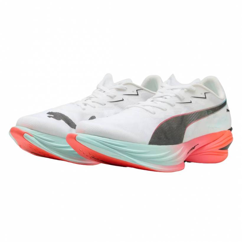 Puma Fast-R NITRO Elite 3 Shoes White Red SS25