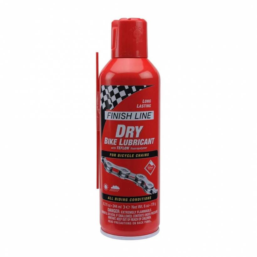 Lubrifiant Sec Finish Line Teflon 244ml Spray
