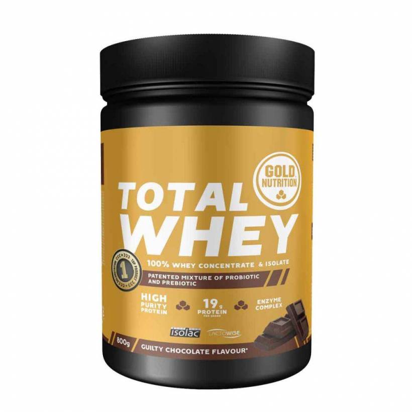 Białko GoldNutrition Total Whey Czekoladowe 800g