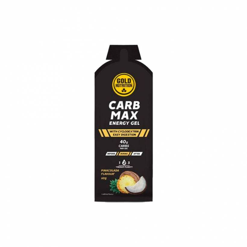 Gel Energético GoldNutrition Carb Max Energy Gel Boost Piña Colada 60g
