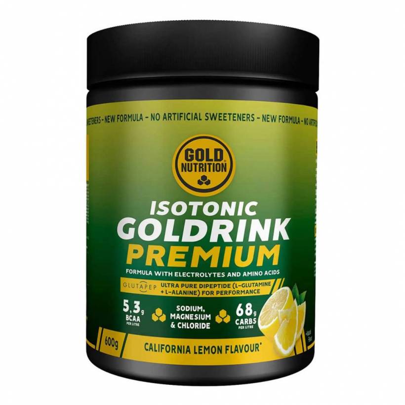 Boisson Isotonique GoldNutrition Gold Drink Premium Citron 600g