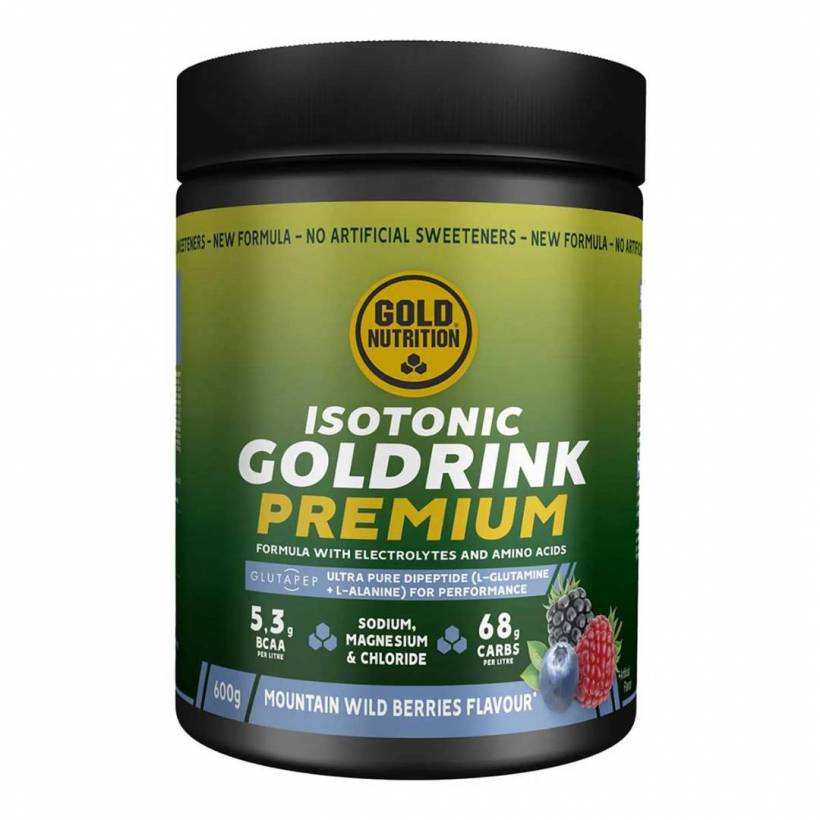 Boisson Isotonique GoldNutrition Gold Drink Premium Fruits des Bois 600g
