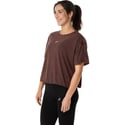 Maglia Asics Nagino Run Adjustable SS Top Manica Corta Marrone Donna