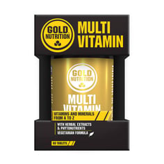 Multivitaminas Gold Nutrition 60 Cápsulas