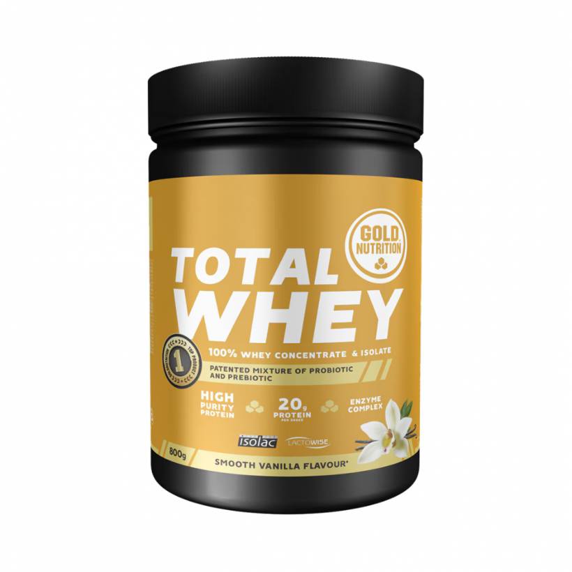 Proteína GoldNutrition Total Whey Vainilla 800g
