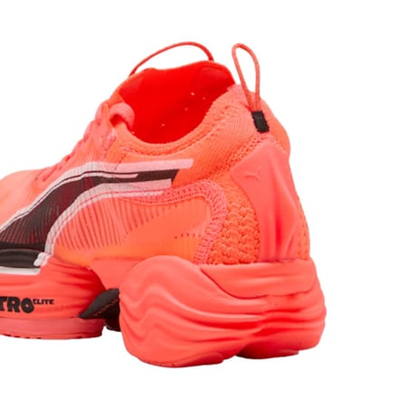 Chaussures Puma Fast-R NITRO Elite 2 Orange Noir Femme
