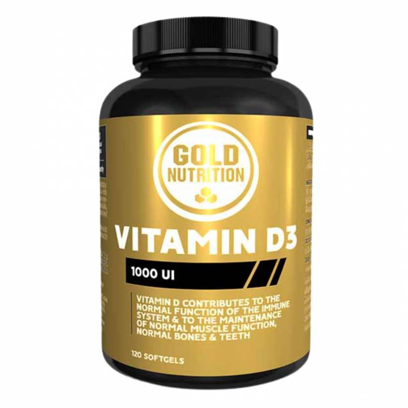 Vitamin D3 GoldNutrition 120 Capsules