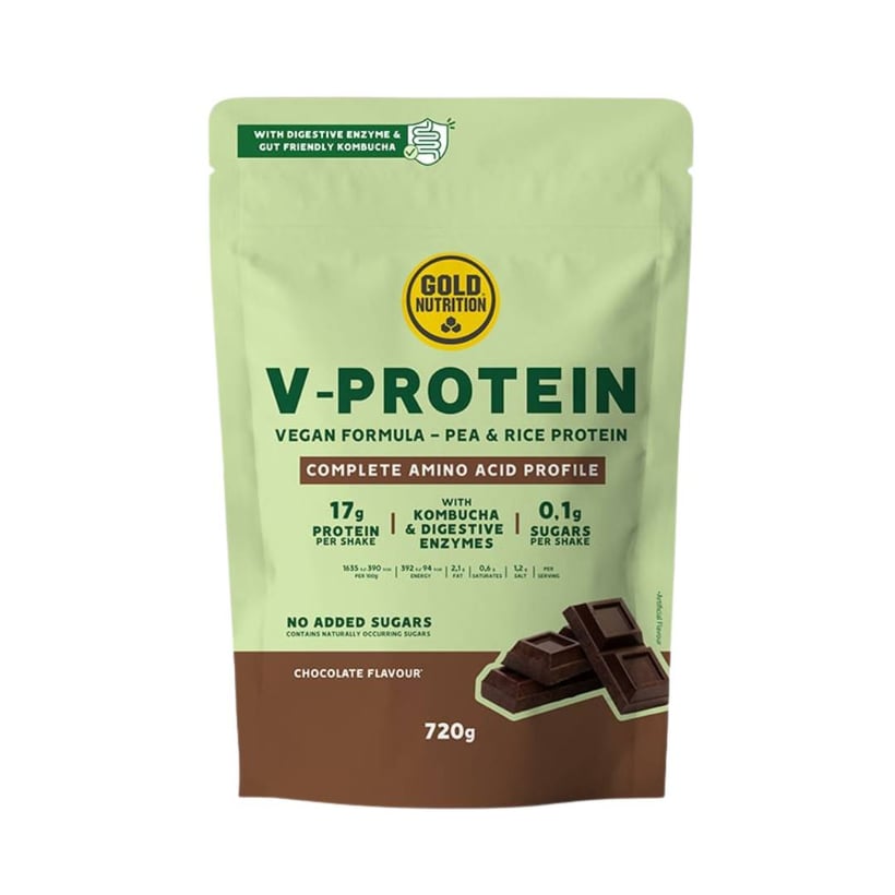 GoldNutrition V-Protein Kombucha Chocolade...