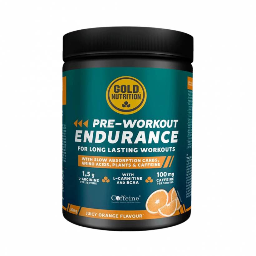 Pre-Workout GoldNutrition Endurance Naranja 300g