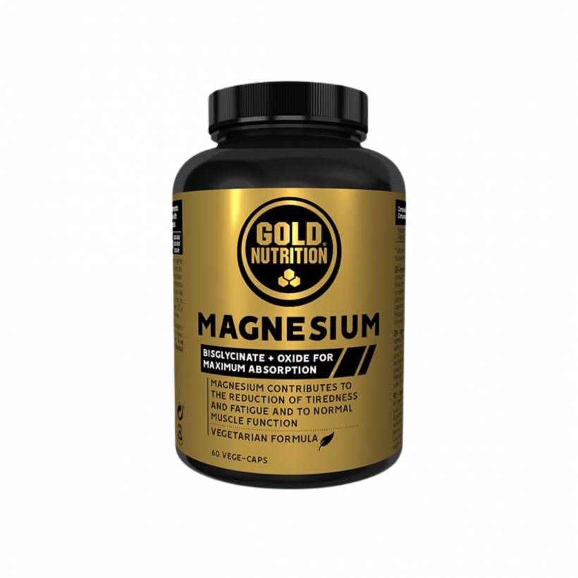 Magnésium GoldNutrition 600mg 60 capsules
