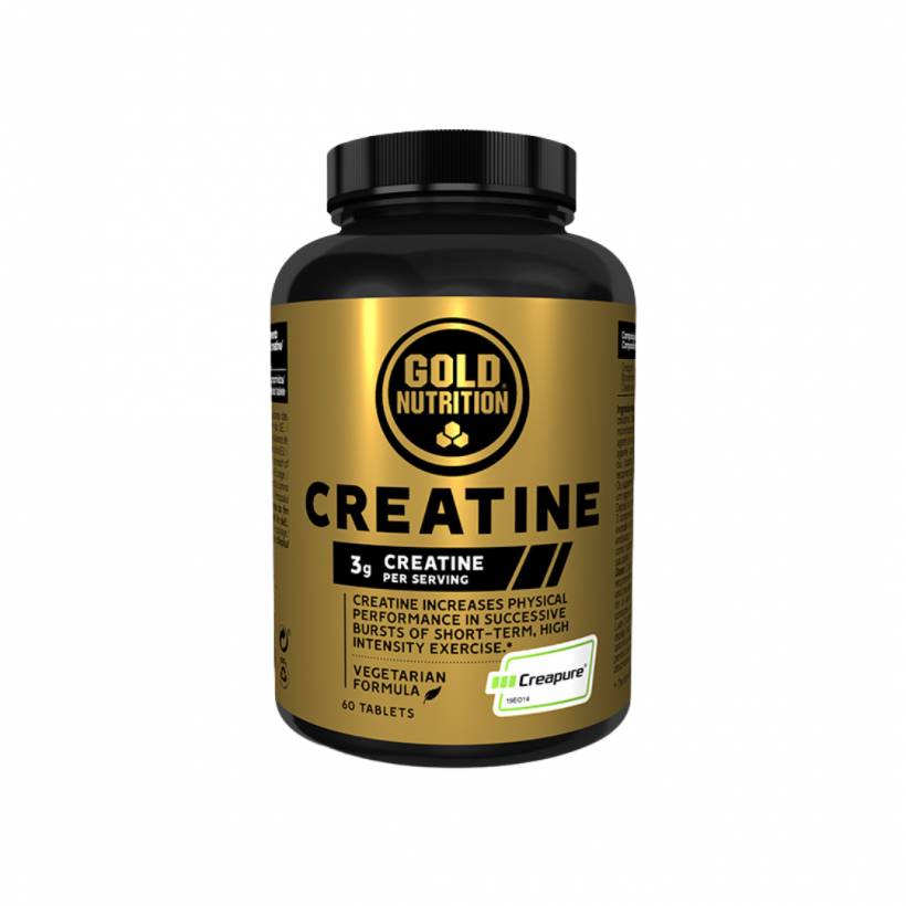 Creatina GoldNutrition Creapure 60 cápsulas