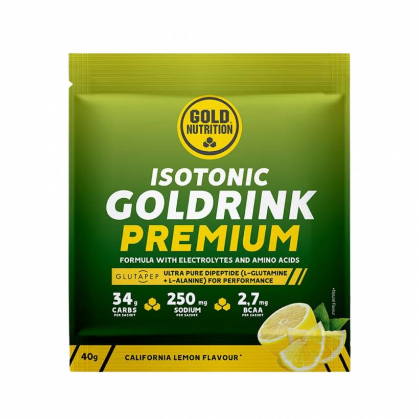 GoldNutrition Gold Drink Premium Lemon Isotonic Drink 40g
