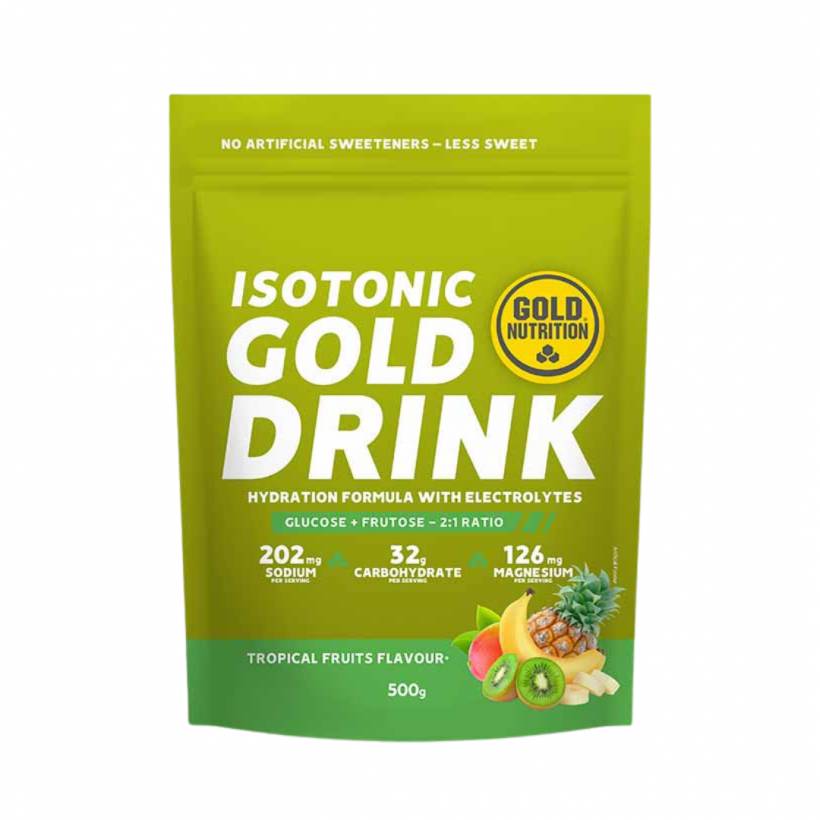 Boisson Isotonique GoldNutrition Gold Drink Tropical 500g.
