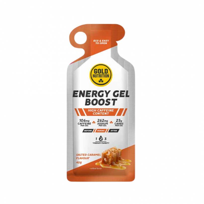 Gel Énergétique GoldNutrition Boost Plus Caramel Salé 40g