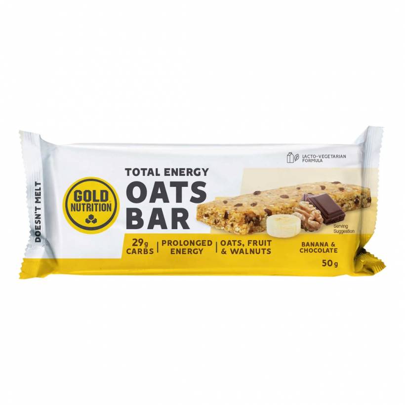 GoldNutrition Total Energy Oats Banana and Chocolate 50g Energy Bar
