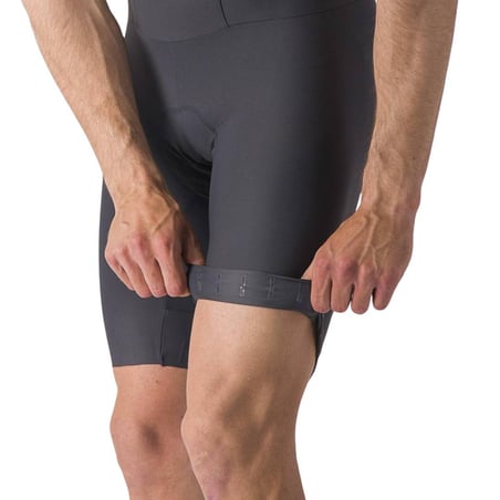Castelli Espresso Dark Gray Bib Shorts
