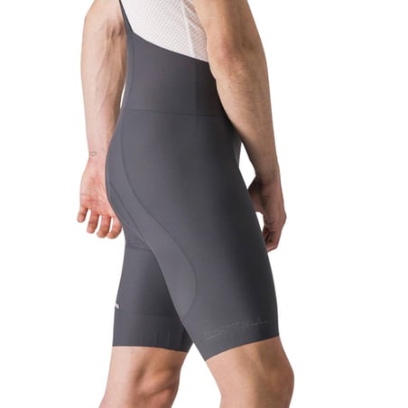 Castelli Espresso Donkergrijze Bib Shorts
