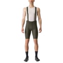 Castelli Espresso Donkergroene Bib Shorts