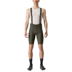 Castelli Espresso Donkergroene Bib Shorts