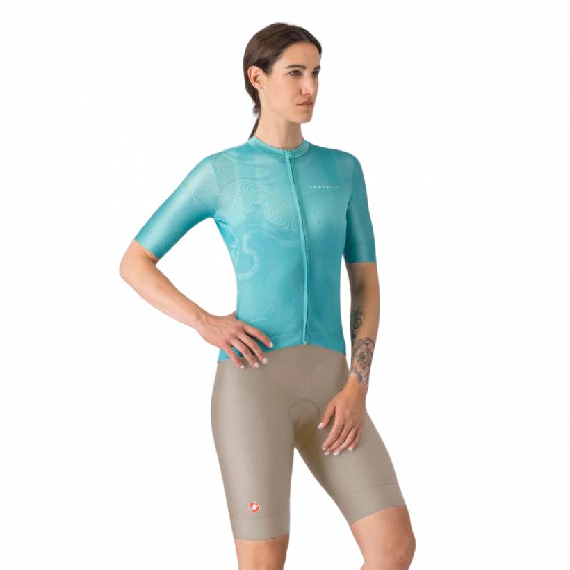 Castelli Prima 2 DT Beige Women's Bibshort
