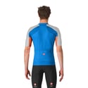 Maillot Castelli Entrata 6 Manga Corta Azul Gris