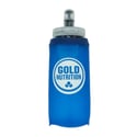 GoldNutrition 300ml Blue Malleable Bottle