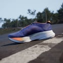 Adidas Adizero Boston 12 Shoes Blue Orange SS25.