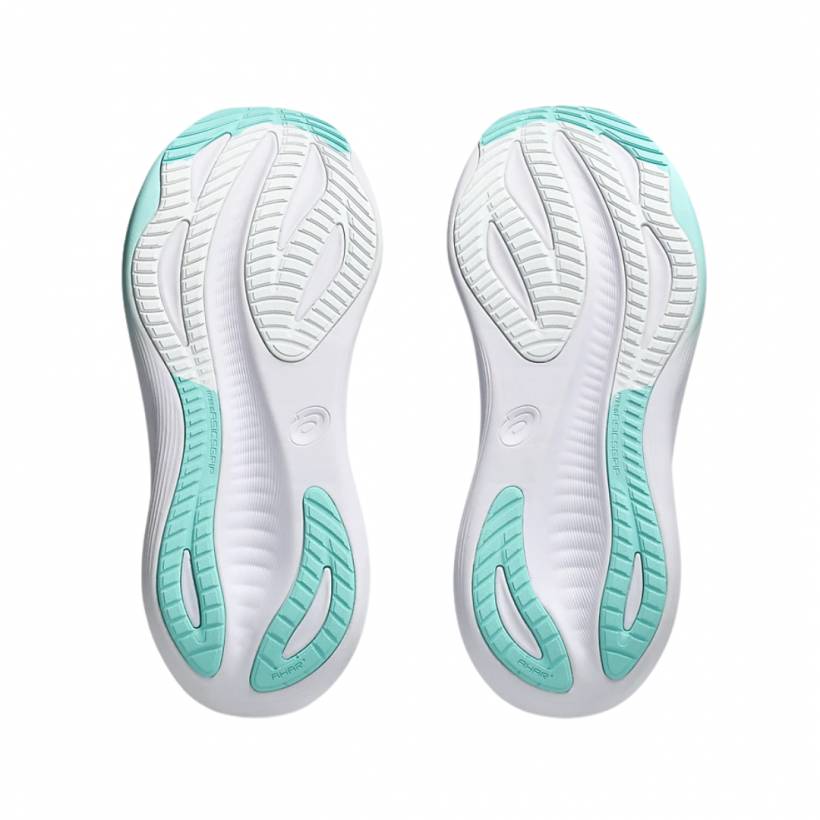 Asics Gel Nimbus 27 Schuhe Hellblau Weiß SS25