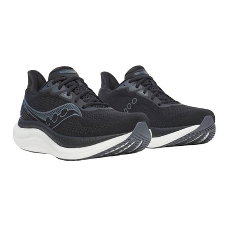 Saucony Triumph 23 Shoes Black White AW25