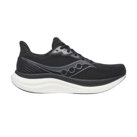 Saucony Triumph 23 Shoes Black White AW25