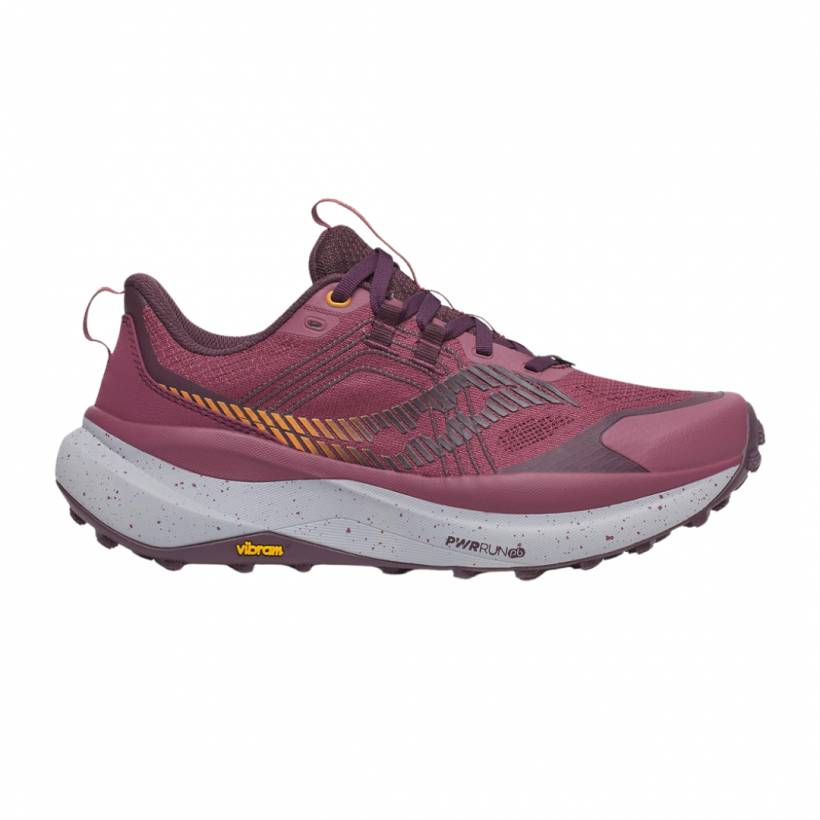 Saucony Xodus Ultra 4 Burgundy AW25 Dames Sneakers