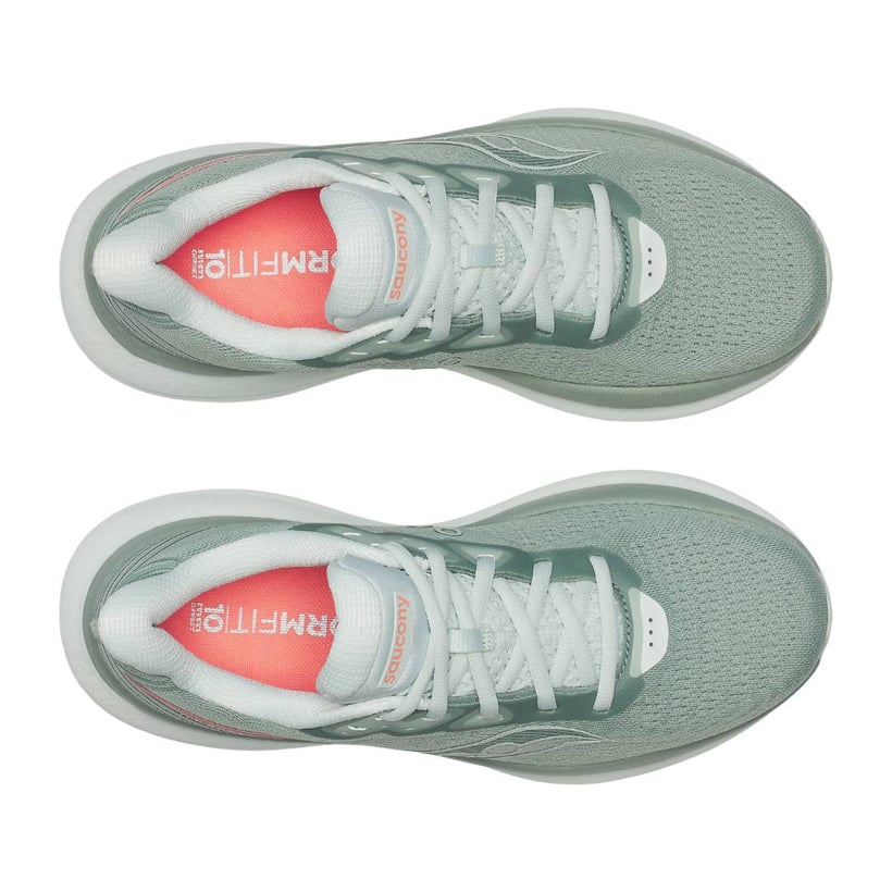 Saucony Triumph 23 Shoes Green Gray AW25 Women