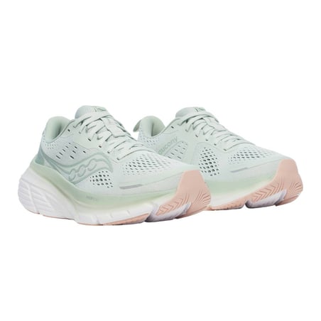 Chaussures Saucony Guide 18 Vert Blanc AW25 Femme