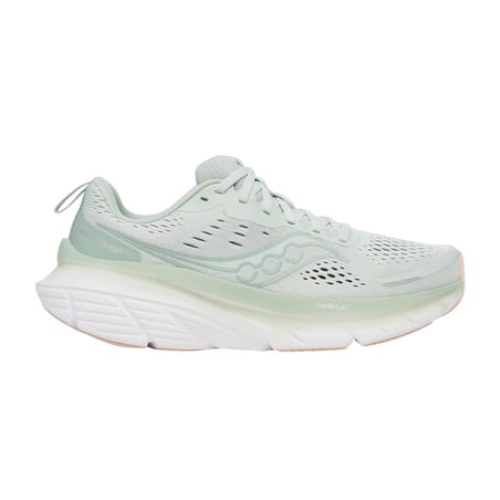 Saucony Guide 18 Groen Wit AW25 Dames Sneakers
