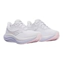 Zapatillas Saucony Triumph 23 Blanco Morado AW25 Mujer