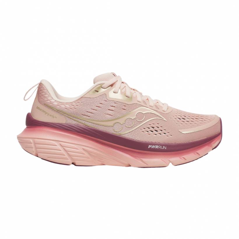 Saucony Guide 18 Garnet Pink Shoes AW25 Women