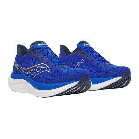 Saucony Triumph 23 Blauw Wit AW25 Sneakers