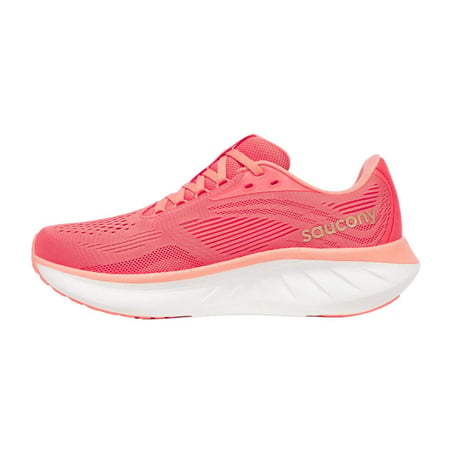 Scarpe Saucony Ride 18 Rosa Bianco AW25 Donna