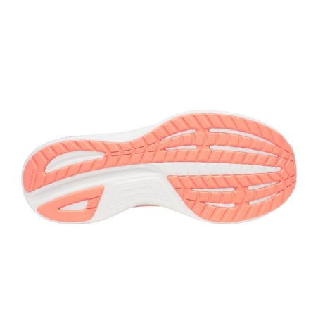 Chaussures Saucony Ride 18 Rose Blanc AW25 Femme