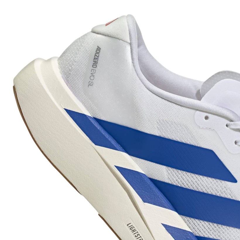 Adidas Adizero Evo SL Schuhe Weiß Blau AW25
