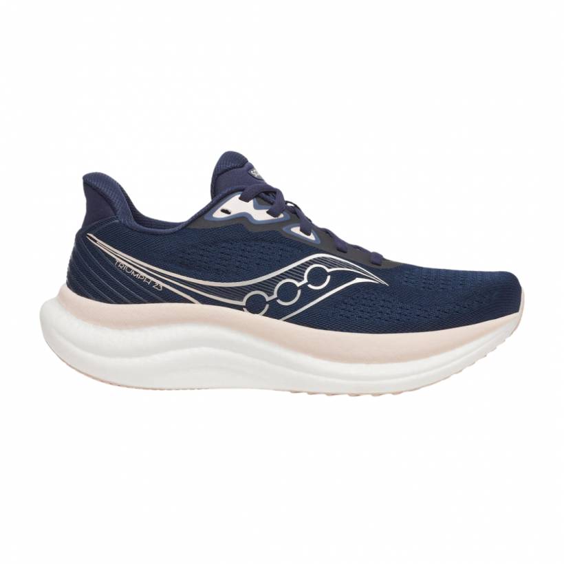 Saucony Triumph 23 Schuhe Blau Rosa AW25 Damen