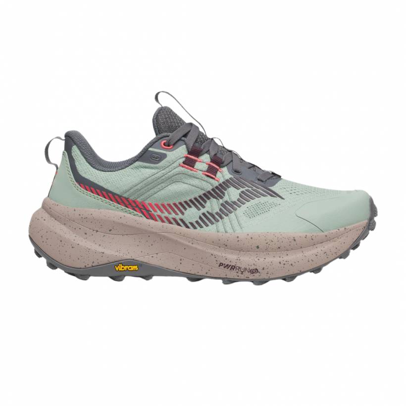 Damen Laufschuhe Saucony Xodus Ultra 4 Grün Beige AW25