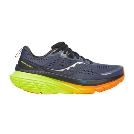 Saucony Guide 18 Blauw Gele AW25 Sneakers
