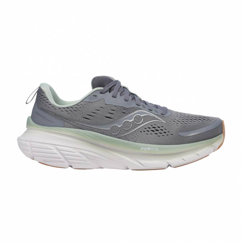Saucony Guide 18 Grijsgroene AW25 Sneakers
