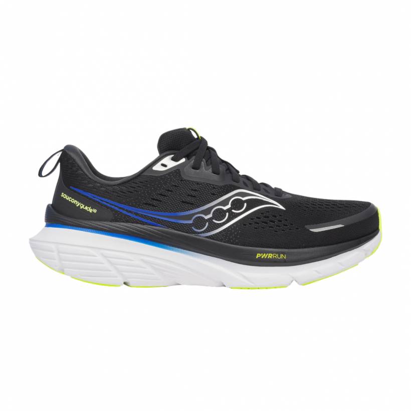 Saucony Guide 18 Zwartblauwe AW25 Sneakers