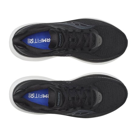 Scarpe Saucony Triumph 23 Wide Nero Bianco AW25